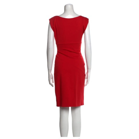 Diane Von Furstenbeg V-Neck Knee-Length Dress - Picture 2 of 10